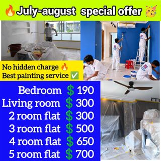 Cheap Painter Provider Cheap Painting Service, Hdb,Condo, Bto,landed House Painting Service,door Doorframe Painting, Epoxy Painting Service, Every Type Of Painting Service .  Collection item 3