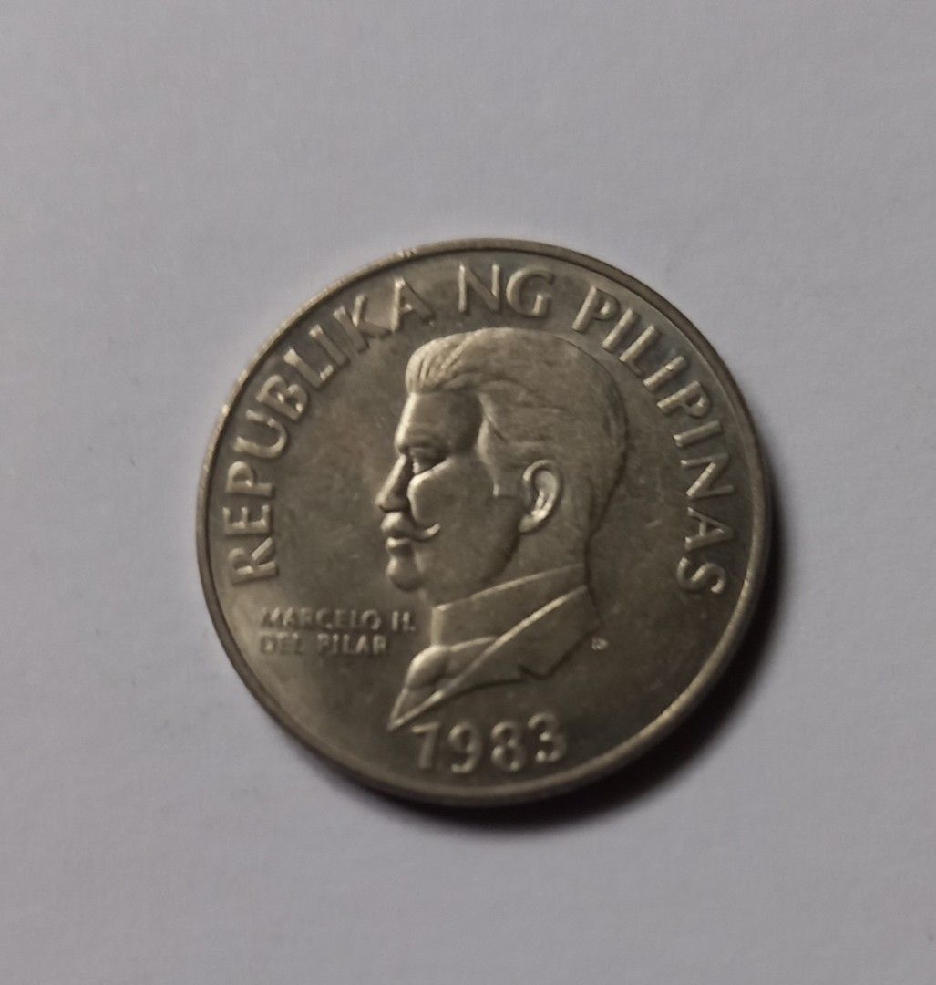 50 sentimo coin 1983 Philippines error Pithecobhaga (Category: Currency) located in Manila. Submitted by gatleo (Listing ID 1451001109, Image 2). Description: Cubao meetup only..