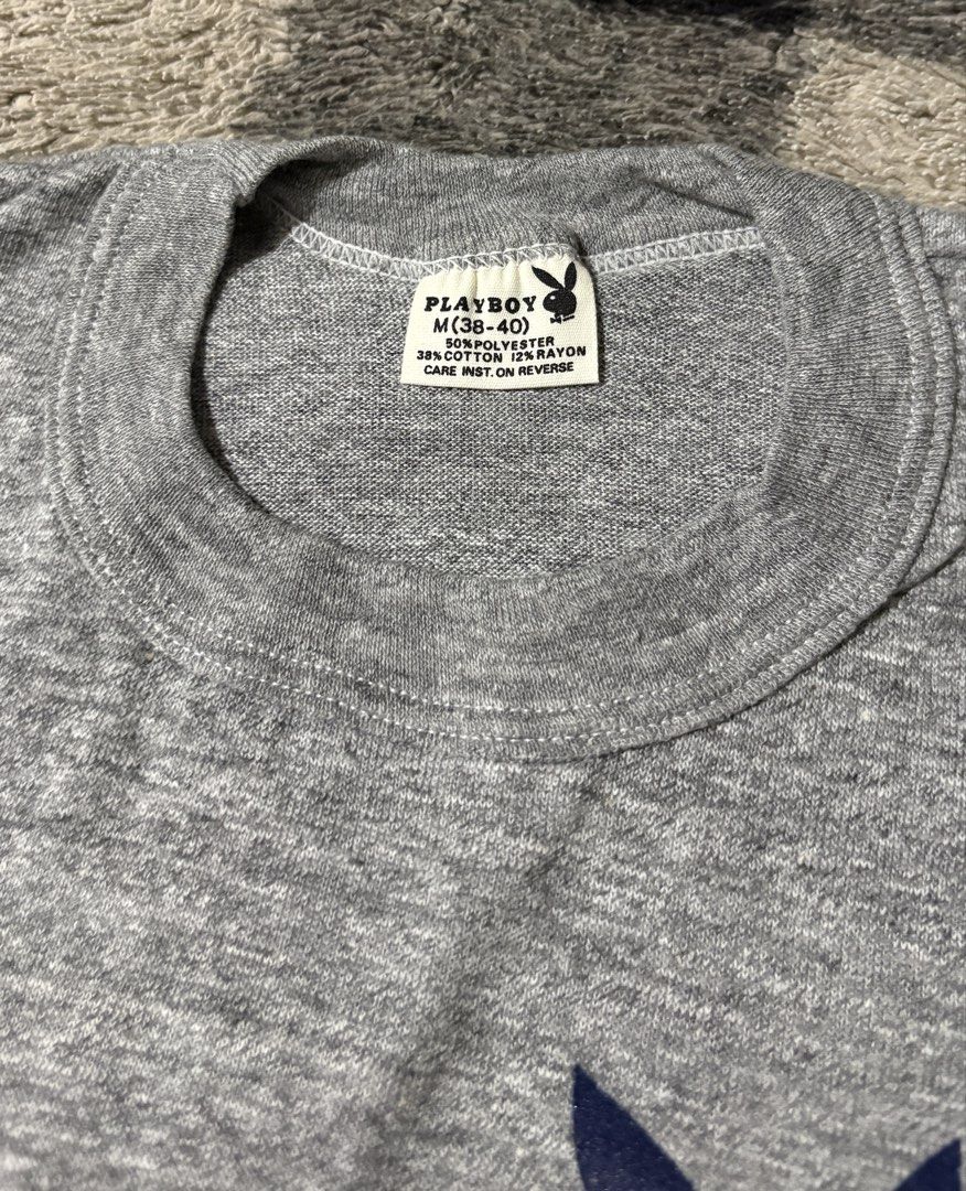 70s playboy shirt (Category: Tshirts & Polo Shirts ) located in Iloilo. Submitted by randomstash (Listing ID 1451067915, Image 3). Description: Vintage 70s playboy shirt Tagged medium fits small 18/26 Excellent condition 749 + SF.