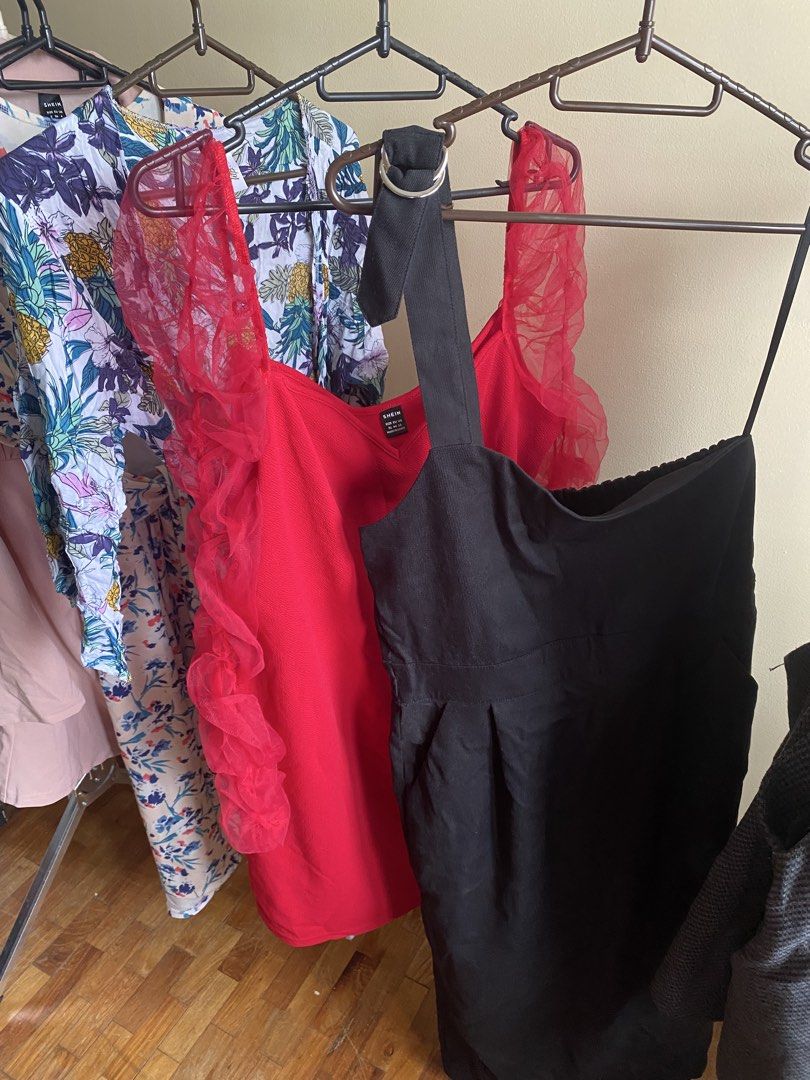7PCS. DRESS DECLUTTER SALE SHEIN MIXED BRANDS (Category: Dresses) located in Taguig. Submitted by dds16 (Listing ID 1451000247, Image 3). Description: SHEIN Mixed brands. Take all(7pcs dress) for ₱800. S-semi large 📌 Please read before claiming: • Please don’t ask for individual photos of each item. Group photos are already posted. 😊 • Selling these at very low prices, so the prices are fixed. • All items are personal preloved and were well tak