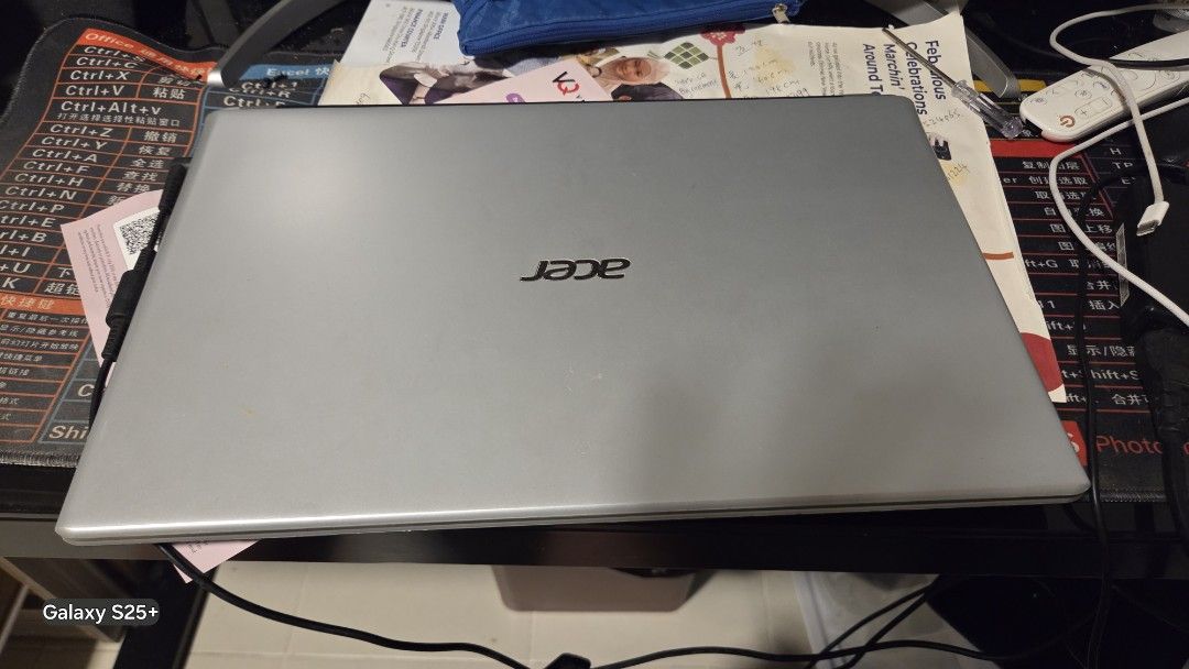Acer Laptop Silver