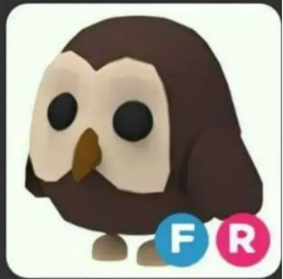ADOPT ME |OWL (FLY,RIDE) (Category: In-Game Products) located in Manila. Submitted by mamilomari03711 (Listing ID 1451120478, Image 1). Description: .