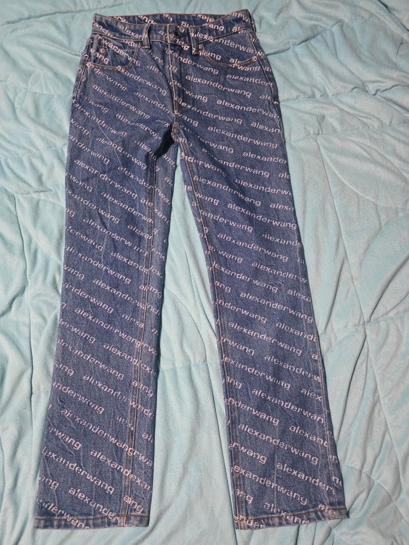 Al3xand3r W4ng Jeans (Category: Jeans) located in Baguio. Submitted by chr0m3_h3arts (Listing ID 1451097399, Image 2). Description: size 24 on tag length: 37.5 inches Rise: 10 inches Leg Opening: 7 inches.