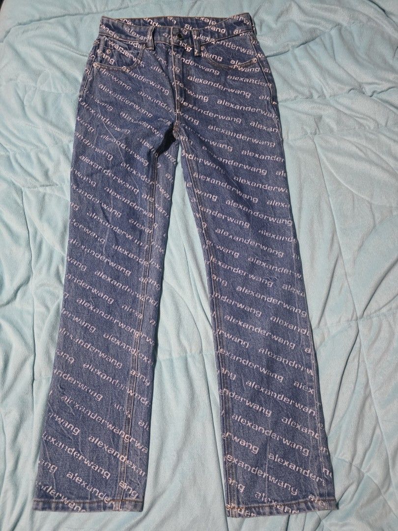 Al3xand3r W4ng Jeans (Category: Jeans) located in Baguio. Submitted by chr0m3_h3arts (Listing ID 1451097399, Image 1). Description: size 24 on tag length: 37.5 inches Rise: 10 inches Leg Opening: 7 inches.