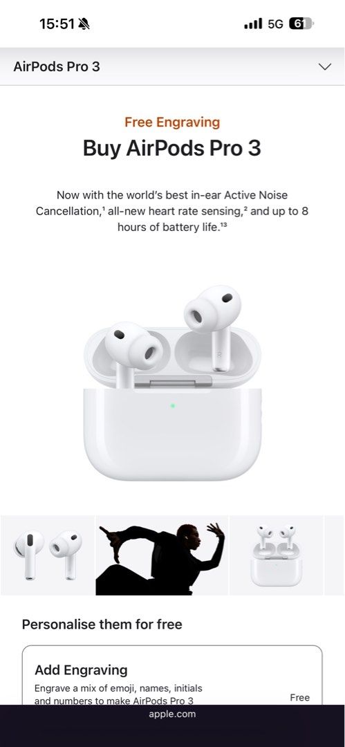 Apple AirPods Pro 3
