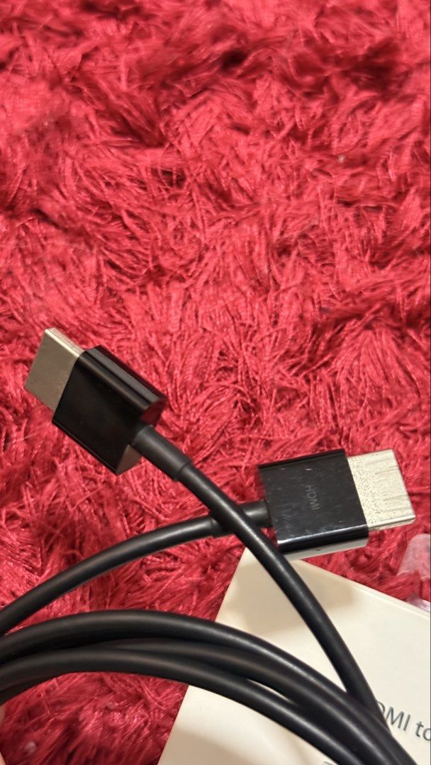 Apple HDMI to HDMI Cable (1.8m) (Category: Cables & Adaptors) located in Makati City. Submitted by rsr_2024 (Listing ID 1450981228, Image 3). Description: Looking for a high-quality HDMI cable? I’m selling my genuine Apple HDMI to HDMI Cable (1.8 meters). Condition: ✅ Excellent working condition ✅ Genuine Apple product ✅ 1.8-meter cable length ✅ Ideal for connecting your Mac, Apple TV, laptop, gaming console, or other HDMI-compatible devices to a