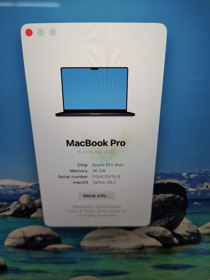 Apple MacBook Pro M3 Max 36GB RAM 1TB SSD515432847015290881