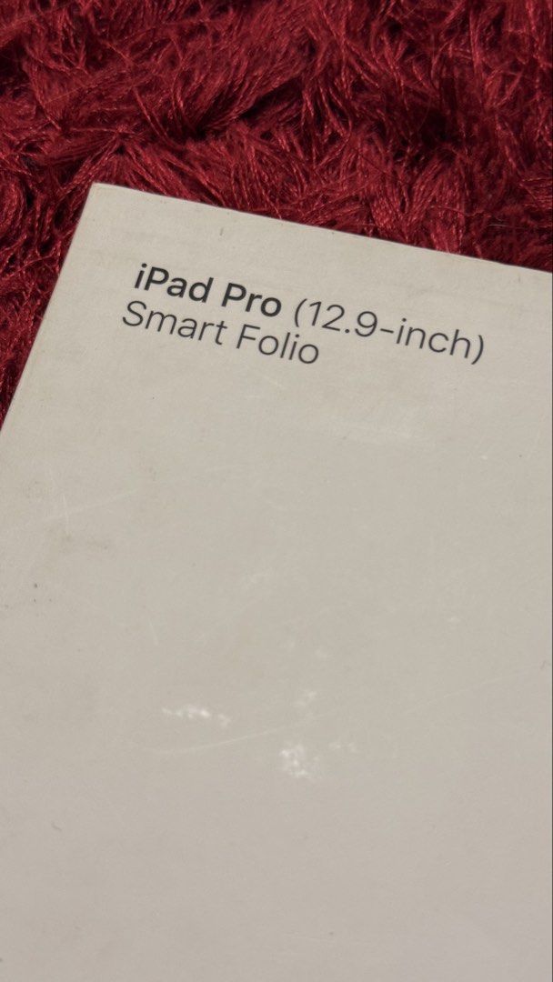 Apple Smart Folio for iPad Pro 12.9-inch (3rd Generation) (Category: iPad) located in Makati City. Submitted by rsr_2024 (Listing ID 1450982020, Image 3). Description: Protect your iPad with the original Apple Smart Folio—designed to be slim, lightweight, and functional. ✨ Details: * ✅ 100% Original Apple * ✅ Color: White * ✅ Compatible with iPad Pro 12.9-inch (3rd Generation) * ✅ Magnetic attachment * ✅ Auto wake & sleep function * ✅ Folds into 