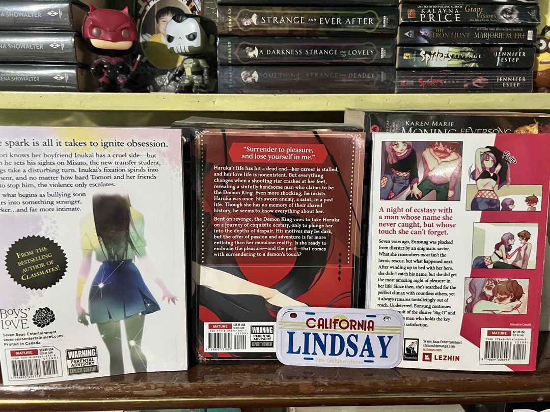 Assorted Mangas (Category: Comics & Manga) located in Quezon City. Submitted by justinsay (Listing ID 1450970422, Image 2). Description: Seduced by a Demon King - 550 Hibana - 650 The Missing “O” - 700 FREE SHIPPING WITHIN METRO MANILA ONLY. GET ALL 3 BOOKS FOR ONLY 1650!!!.