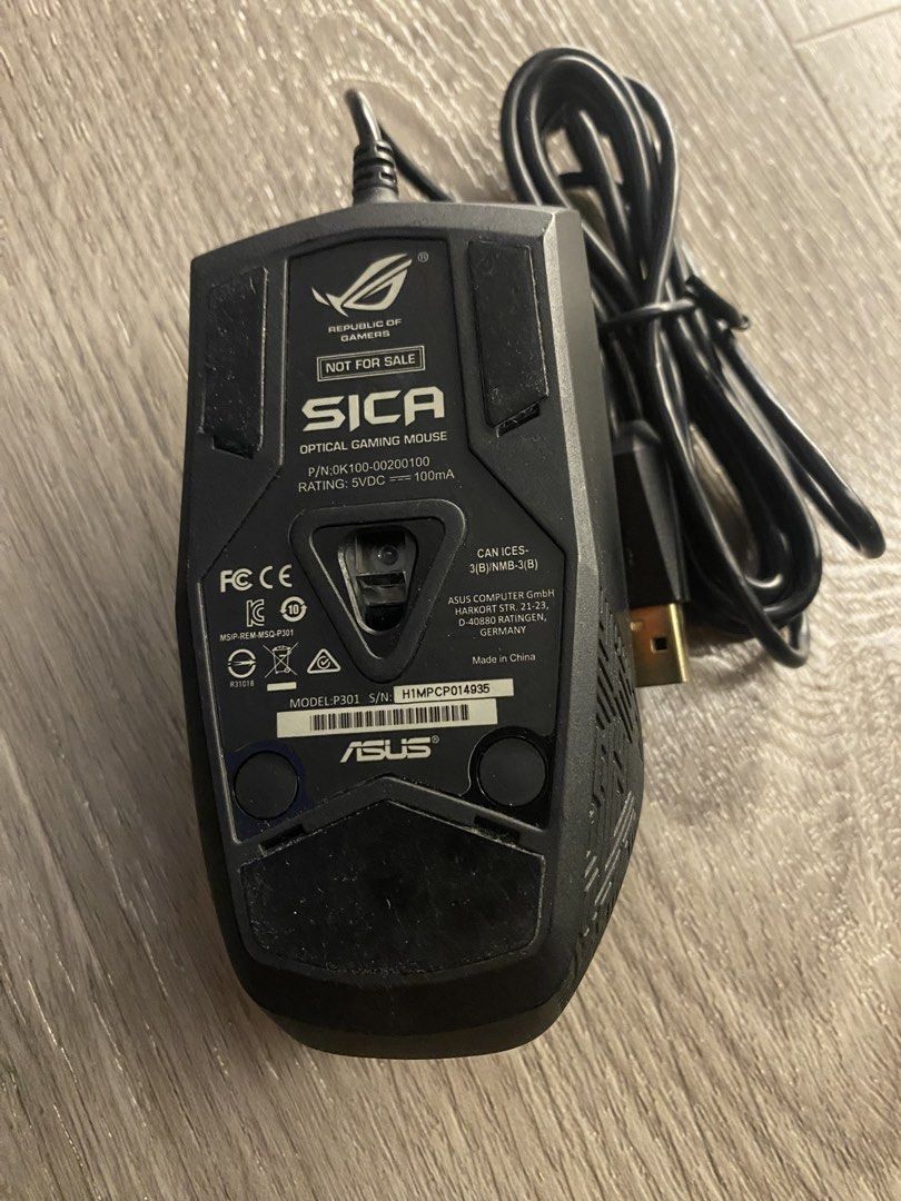 ASUS ROG SICA Optical Gaming Mouse515703427710986241