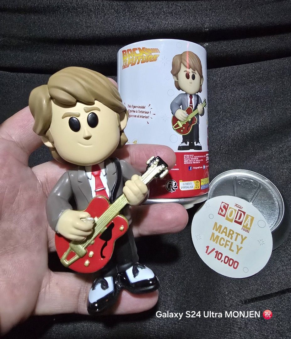 BACK TO THE FUTURE limited ed. 🔥🎸 (Category: Vintage Collectibles) located in Pasay City. Submitted by monjentoysandcollectibles (Listing ID 1450963690, Image 1). Description: BACK TO THE FUTURE Marty Mcfly 🔥🎸 Funko Soda Can limited edition /10,000 🌍 New Excellent complete | Price: 895 only 💵 MOP: GCash 💵 | Location: PASAY/GH 📍 Pickup Shipping Lalamove Grab | LBC 🔴 RARE FINDS.. ✅️.