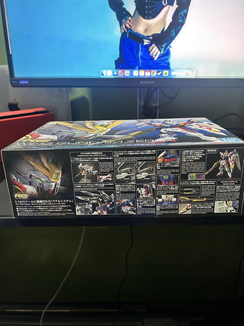 Bandai RG 1/144 Wing Gundam Zero Custom Model Kit (Category: Gundam & Model Kits) located in Quezon City. Submitted by dicgrayson (Listing ID 1451004552, Image 2). Description: - Brand new RG 1/144 Wing Gundam Zero Custom (XXXG-00W0) model kit. - All runners are still factory sealed in original plastic bags. - Decals are included. - Ideal for any Gundam fan or collector..