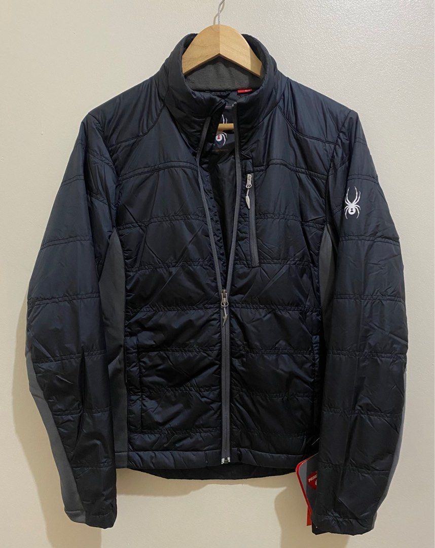 Spyder Primaloft Black Lightweight Puffer Jacket (Category: Coats, Jackets and Outerwear) located in Urdaneta. Submitted by clothitthrifts (Listing ID 1451021655, Image 1). Description: - men's small on tag, dm for dimes - still has tag - zippered pockets - perfect for motorcycle rides/other activities - MOP: gcash - MOD: j&t.