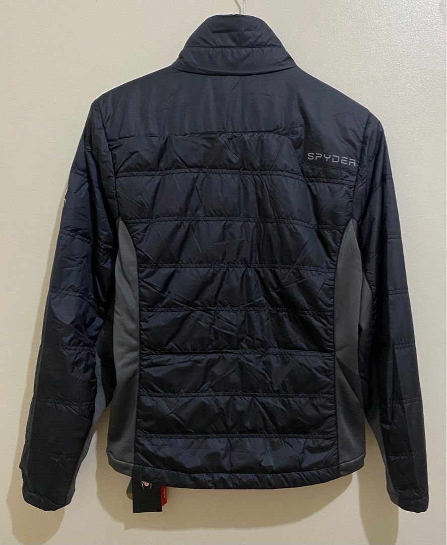 Spyder Primaloft Black Lightweight Puffer Jacket (Category: Coats, Jackets and Outerwear) located in Urdaneta. Submitted by clothitthrifts (Listing ID 1451021655, Image 3). Description: - men's small on tag, dm for dimes - still has tag - zippered pockets - perfect for motorcycle rides/other activities - MOP: gcash - MOD: j&t.