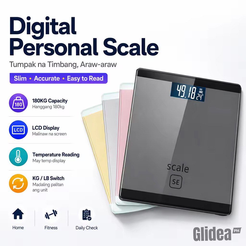 [BRANDNEW] ORIGINAL WEIGHING SCALE PERSONAL SCALE ACCURATE (Category: Health Monitors & Weighing Scales) located in Manila. Submitted by chris.nix (Listing ID 1451083544, Image 1). Description: .