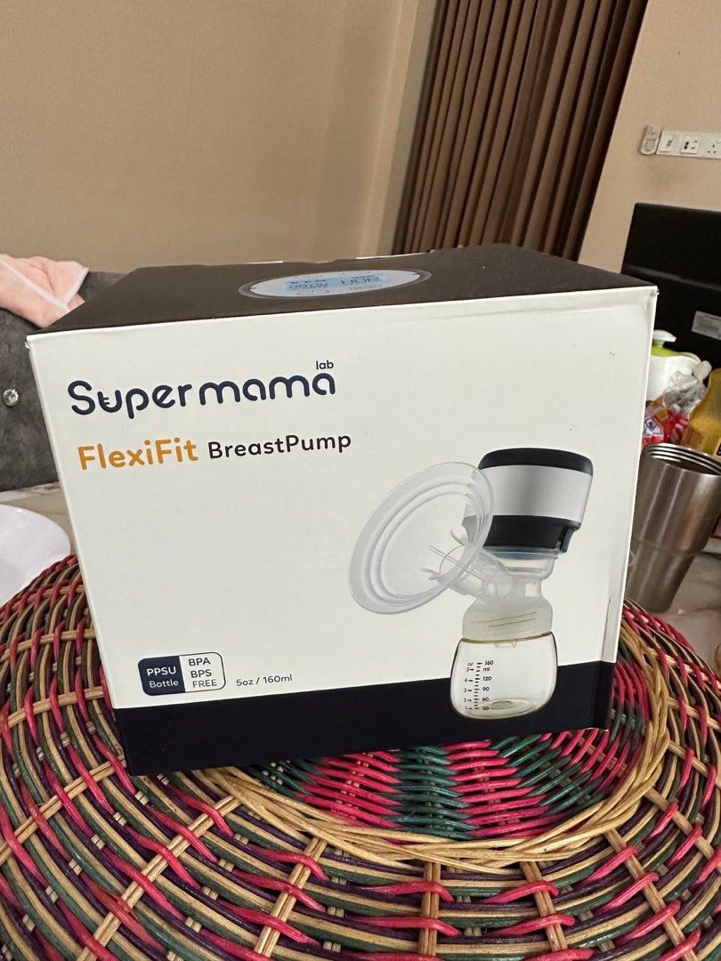 Breastpump supermama (Category: Breastfeeding & Bottle Feeding) located in Permatang Pauh. Submitted by nurfff00 (Listing ID 1451014257, Image 1). Description: Baru . Sebelah sahaja Add postage : RM8.