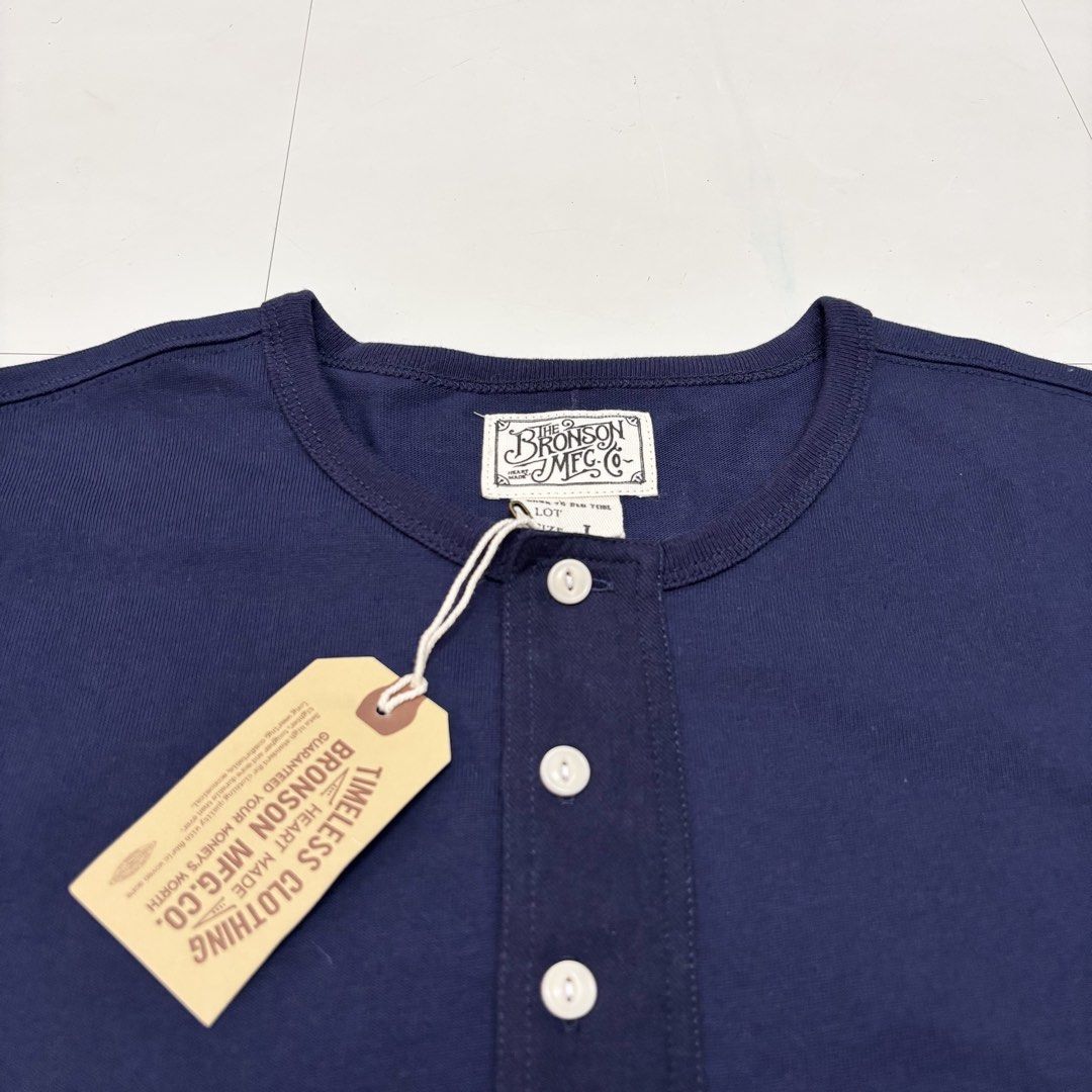 Bronson Mfg & Co., Henley Shirt (Category: Tshirts & Polo Shirts ) located in Makati City. Submitted by bzspr (Listing ID 1451131137, Image 2). Description: Bronson Mfg & Co., Henley Shirt Brand new with tags Length 28.5 inches Width 21 inches.