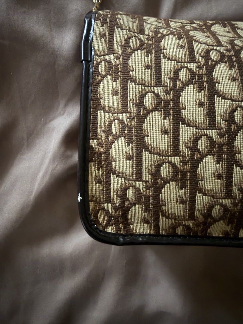 Brown Christian Dior Diorissimo (Category: Luxury Bags & Wallets) located in Caloocan City. Submitted by iris.daph (Listing ID 1451091310, Image 3). Description: - Bought this from a live seller ☺️ - I never got to use it properly, so I figured to sell it alr - Pm me for more questions or details <3 .