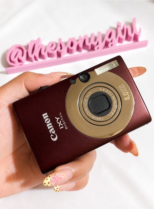 Canon IXY 20 IS Vintage Digital Camera (Category: Cameras) located in Quezon City. Submitted by thesonygirl (Listing ID 1451022419, Image 1). Description: 📸 Canon IXY 20 IS The Canon IXY 20 IS is known for its beautiful CCD colors and compact premium design. Whether you're collecting digicams or looking for that authentic Y2K aesthetic, this camera delivers crisp photos with vibrant colors and a lovely flash look. Most famous for its soft and dr