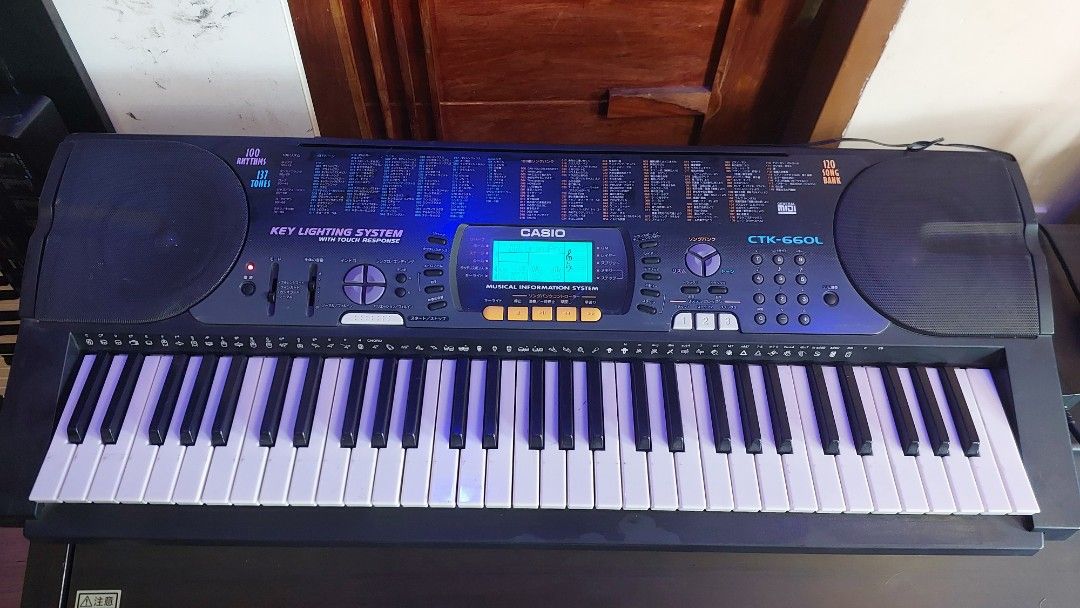 Casio CTK-660L Keyboard (Category: Musical Instruments) located in Baliuag. Submitted by papa.gardz (Listing ID 1451042307, Image 1). Description: - Casio CTK-660L Keyboard - Key lighting system for easy learning - Touch response for expressive playing - 100 built-in rhythms - 137 tones to explore - Musical Information System display - Ideal for beginners and experienced players - In excellent working condition.