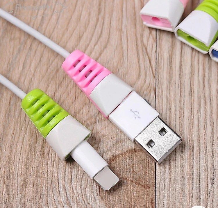 Cone black cable cord protector (Category: Chargers) located in Marikina City. Submitted by theconstantdeclutterer (Listing ID 1451068616, Image 1). Description: New 2 pcs black cord cable protector for your charger cord. Get this now! .