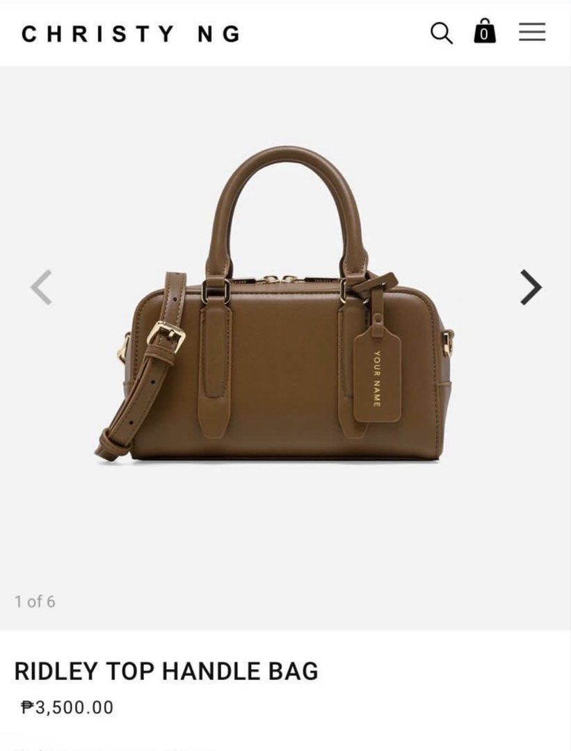 Cristy Ng Riley Top Handle Bag (Category: Cross-body Bags) located in Manila. Submitted by declutterqueen25 (Listing ID 1451005531, Image 1). Description: .