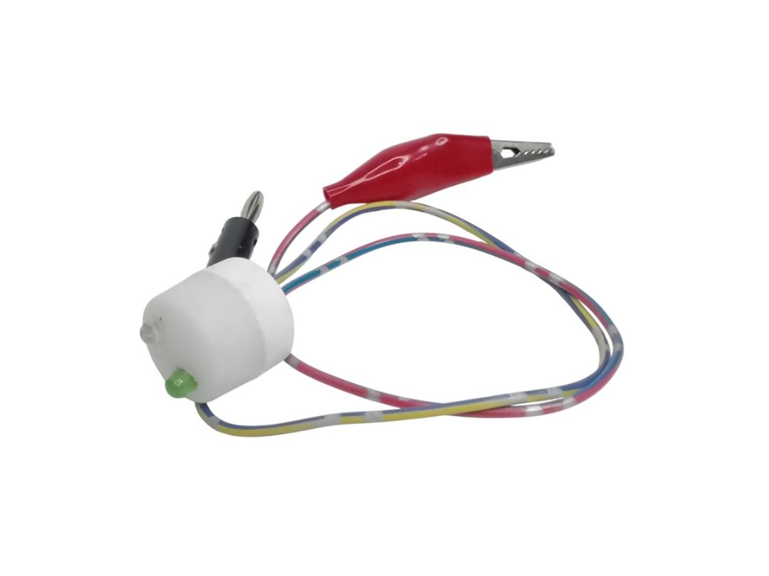 DC POLARITY TESTER with LED and BUZZER ALLERT (Category: Electrical, Adaptors & Sockets) located in Quezon City. Submitted by besteinpc (Listing ID 1450967094, Image 3). Description: DC POLARITY TESTER with LED and BUZZER ALLERT FEATURES: VOLTAGE VARIATION: 👉a. 3V 👉b. 5V 👉c. 12-24V MATERIALS USED: 👉1. 1pc Black Banana Plug 👉2. 1pc Red Alligator clip 45mm 👉3. 2pcs LED 5mm Red and Green 👉4. 1pc 220-ohms Resistor 👉5. Japan auto wire #18 👉6.