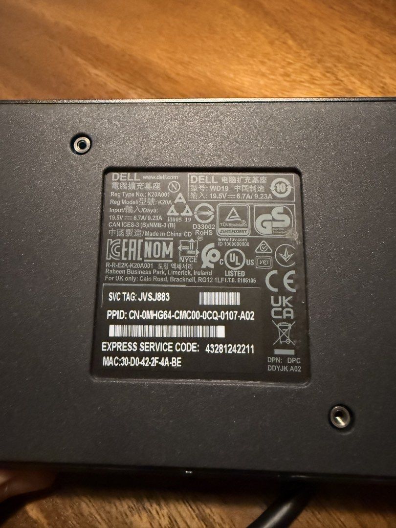 Dell Docking Station with 180W Power Adapter515665985977067522