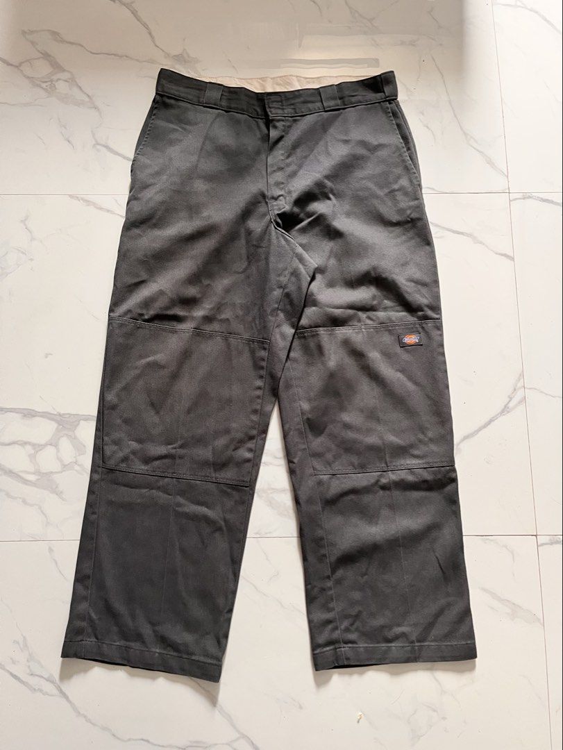 Dickies Double knee Double Patch (Category: Jeans) located in Vigan. Submitted by vaelthrii (Listing ID 1451033296, Image 2). Description: Dickies Double Knee Double Patch AUTHENTIC ✅✅✅ Very good condition W:34-35 L:41 Leg hole:10 Issue: cut tag ₱1,200 free ship.