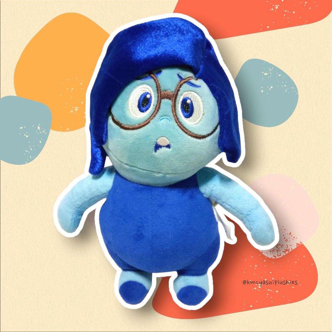 Disney Pixars Inside Out Sadness Plushie (Category: Plushies & Soft Toys) located in Pasig City. Submitted by micaaalodeon (Listing ID 1451015682, Image 1). Description: .
