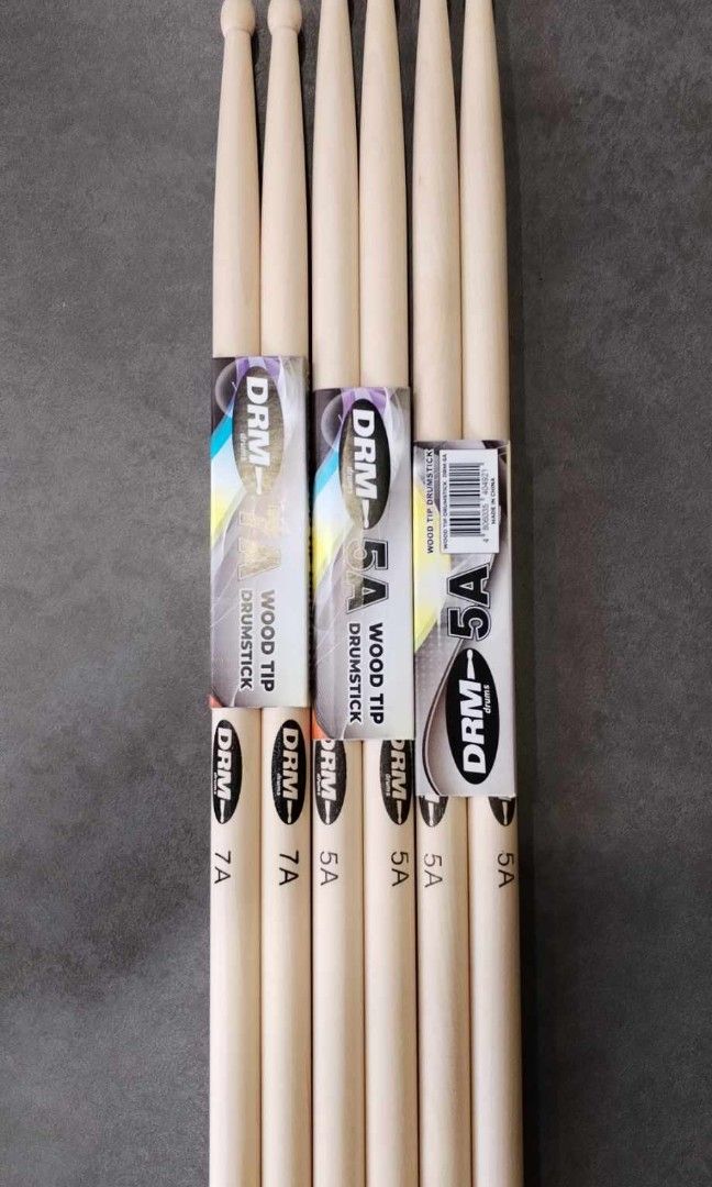 Drumsticks by pair (Category: Musical Instruments) located in Quezon City. Submitted by bellemarketing (Listing ID 1450982983, Image 3). Description: Drumsticks for sale Sold by pair Available in 5A or 7A For pick up.