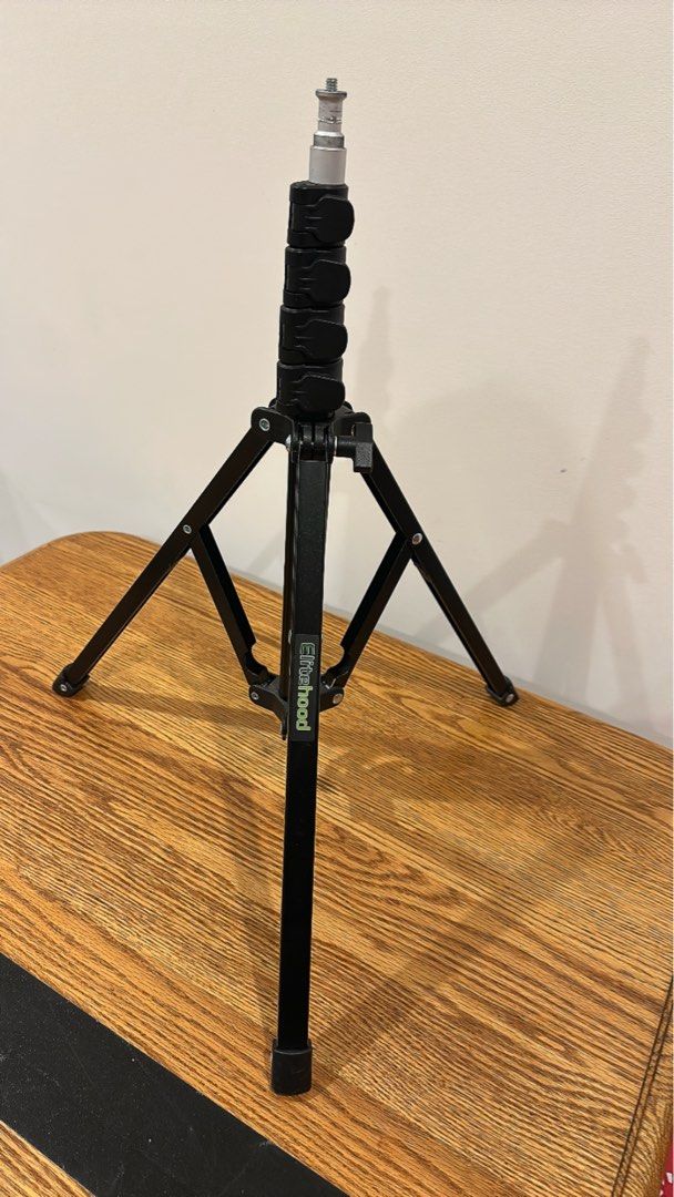 Elite Hood Smartphone Stand, Camera Equipment, Tripod, Foldable (Category: Mobile & Tablet Accessories) located in Miranda. Submitted by abbie.corner (Listing ID 1450949926, Image 1). Description: Elite Hood Smartphone Stand, Camera Equipment, Tripod, Foldable Comes with bag, can raise about 155cm Sold as it, Pls note no smartphone holder included .