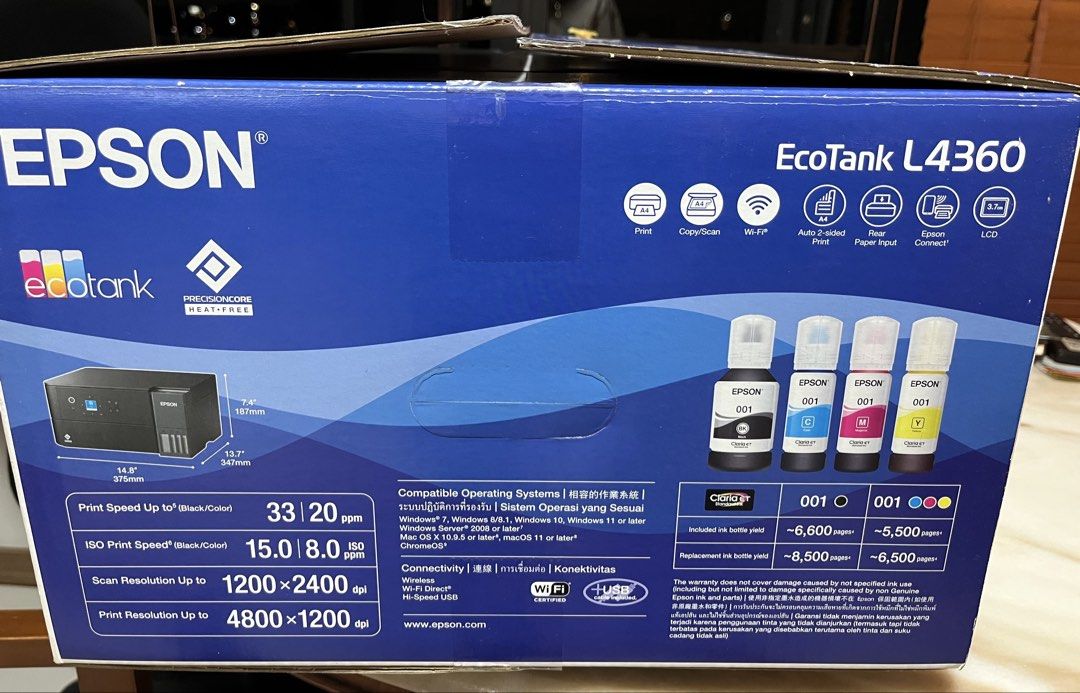 Epson EcoTank L4360 All-in-One Printer515819210424995844