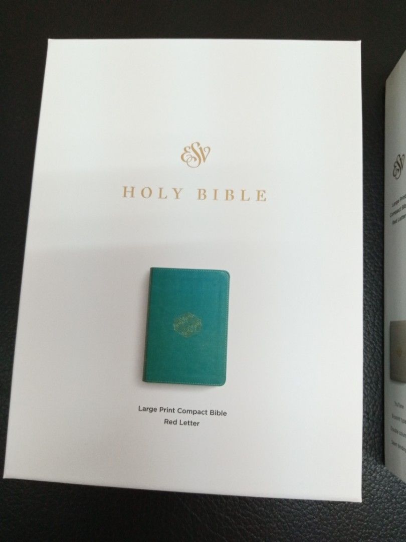 ESV Holy Bible Large Print Compact Red Letter (Category: Religion Books) located in Manila. Submitted by neneserse88173 (Listing ID 1450942513, Image 2). Description: ESV HOLY Bible Large Print Compact 8-point font size, Handy , leather like.