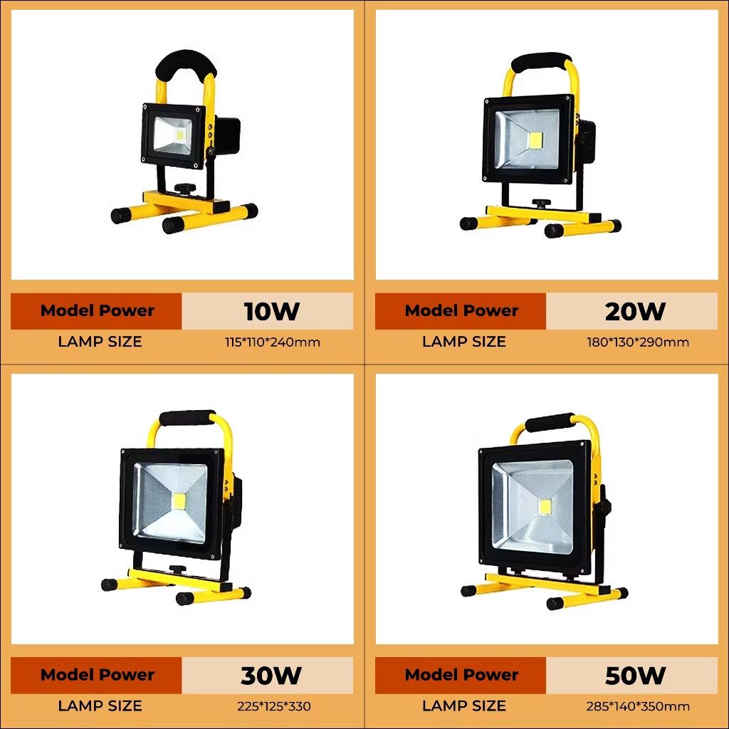 Flash Flood Rechargeable LED Spotlight Light