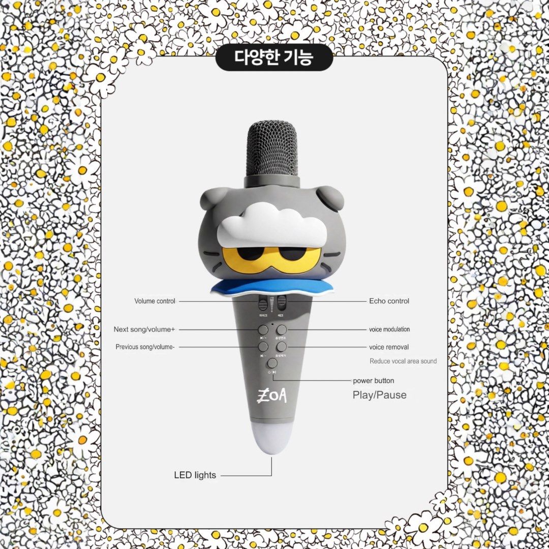 G-DRAGON ZO&FRIENDS 2026 BLUETOOTH MIC | PRE-ORDER (Category: Microphones) located in Paranaque City. Submitted by joyfindsmnl (Listing ID 1451110563, Image 3). Description: G-DRAGON ZO&FRIENDS 2026 BLUETOOTH MIC | PRE-ORDER 🛍️ Royche/KR Supplier • PRICING & ETA Options: Option 1: Normal ETA ⏳ 4-6 weeks upon shipment to PH 🏷️ ₱2,900 Option 2: Fast ETA option FETA Option 2-1: via Byahera ⏳ weekly flight schedule (pasabuy & pabitbit from KR to PH