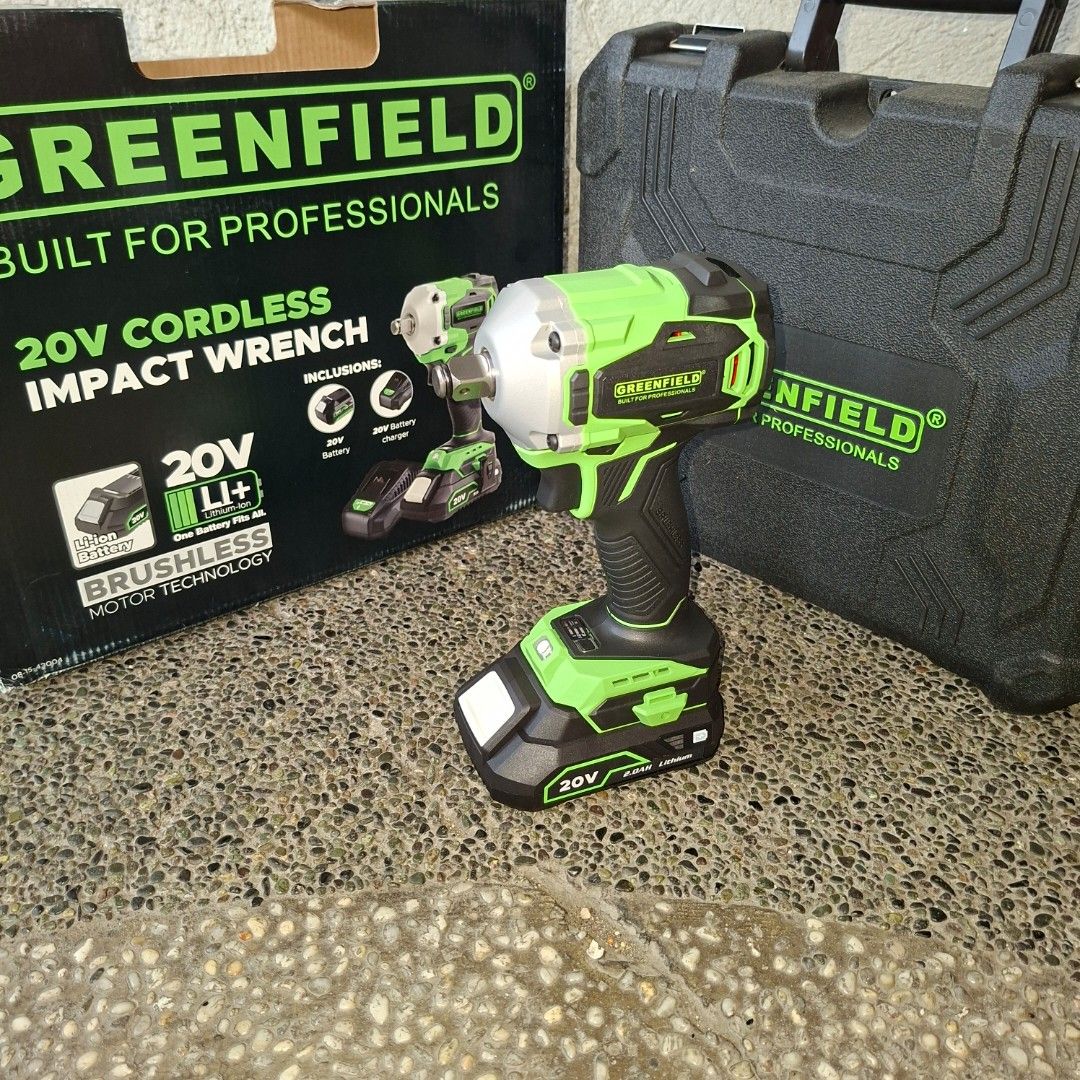 Greenfield 780w angle grinder power tool (Category: Construction Tools & Equipment) located in Manila. Submitted by mr.fast (Listing ID 1450998875, Image 2). Description: .