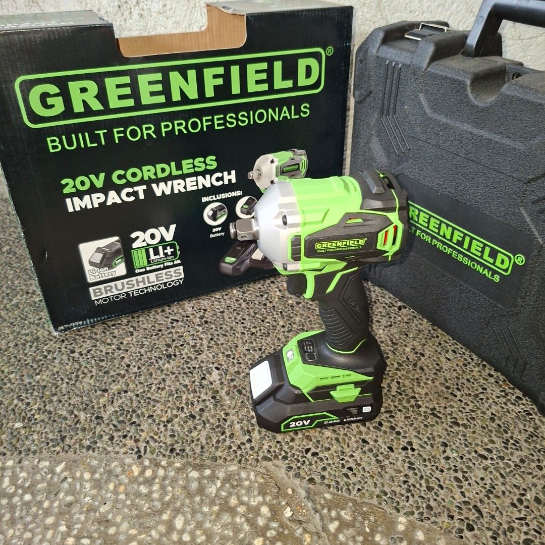 Greenfield 780w angle grinder power tool (Category: Construction Tools & Equipment) located in Manila. Submitted by mr.fast (Listing ID 1450998875, Image 3). Description: .