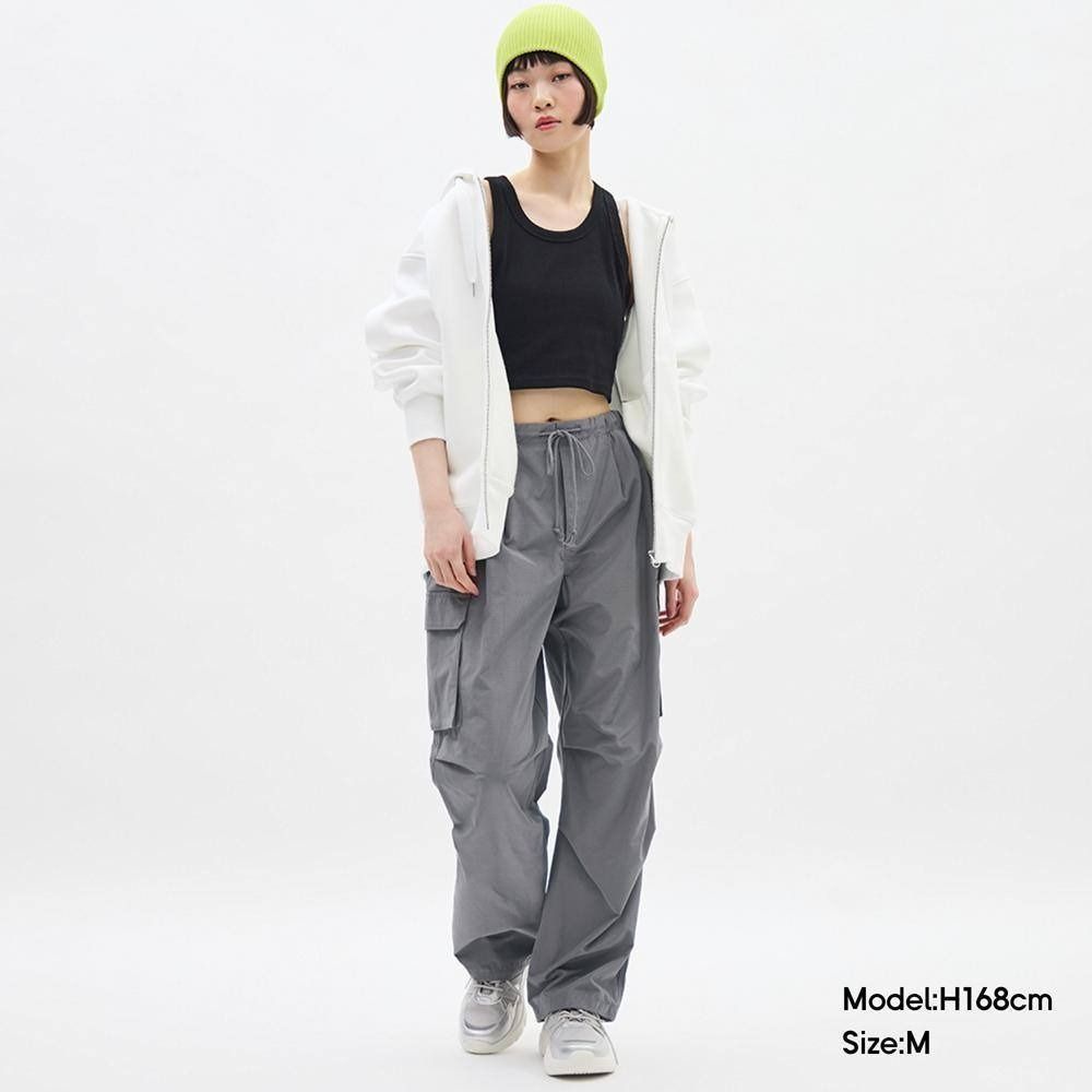 GU by Uniqlo Parachute Cargo Pants (Category: Other Bottoms) located in Santa Cruz. Submitted by lucky_thrifts (Listing ID 1450951614, Image 2). Description: GU by Uniqlo Parachute Cargo Pants Size Small Brand New with tag No issue W: 24-30 L: 39.5 Color rate: 10/10 Great for hiking 800+sf Loc: Santa Cruz, Laguna.