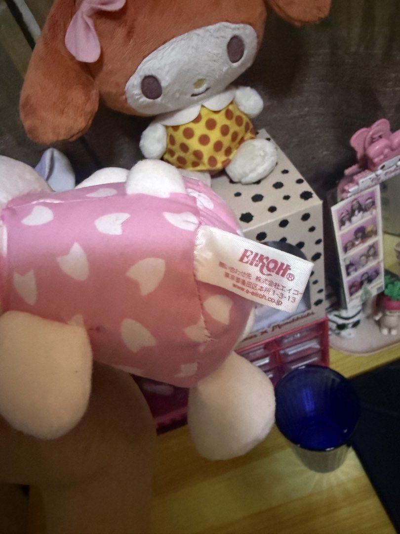 Hello Kitty Stuff Toys (Category: Plushies & Soft Toys) located in Bulacan. Submitted by apparela (Listing ID 1451056328, Image 2). Description: take all for ₱300 with tags except the purple one, cut na yung tag need wash.