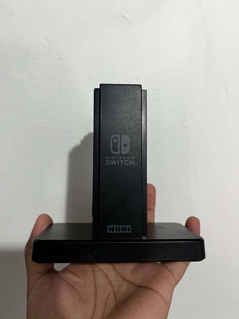 HORI switch joycons dock (Category: Nintendo) located in Quezon City. Submitted by all_about_retro (Listing ID 1451085396, Image 1). Description: HORI nintendo switch joycons dock Tested ok All working No issue Dock only Pickup.