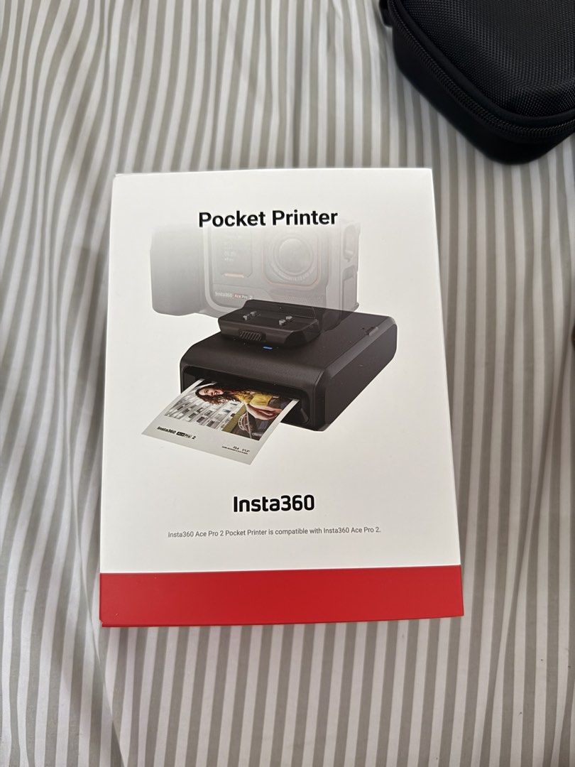 Insta360 Pocket Printer for Insta360 Ace Pro 2 (Category: Cameras) located in Manila. Submitted by kitty88888888 (Listing ID 1451012110, Image 2). Description: For Sale! Insta 360 Ace pro 2 pocket printer May 8pcs pa photo paper. - Insta360 Pocket Printer - Compatible with Insta360 Ace Pro 2 and Insta360 Ace Pro - Includes printer unit, battery, and charging adapter - Original box included - Ideal for on-the-go photo printing.