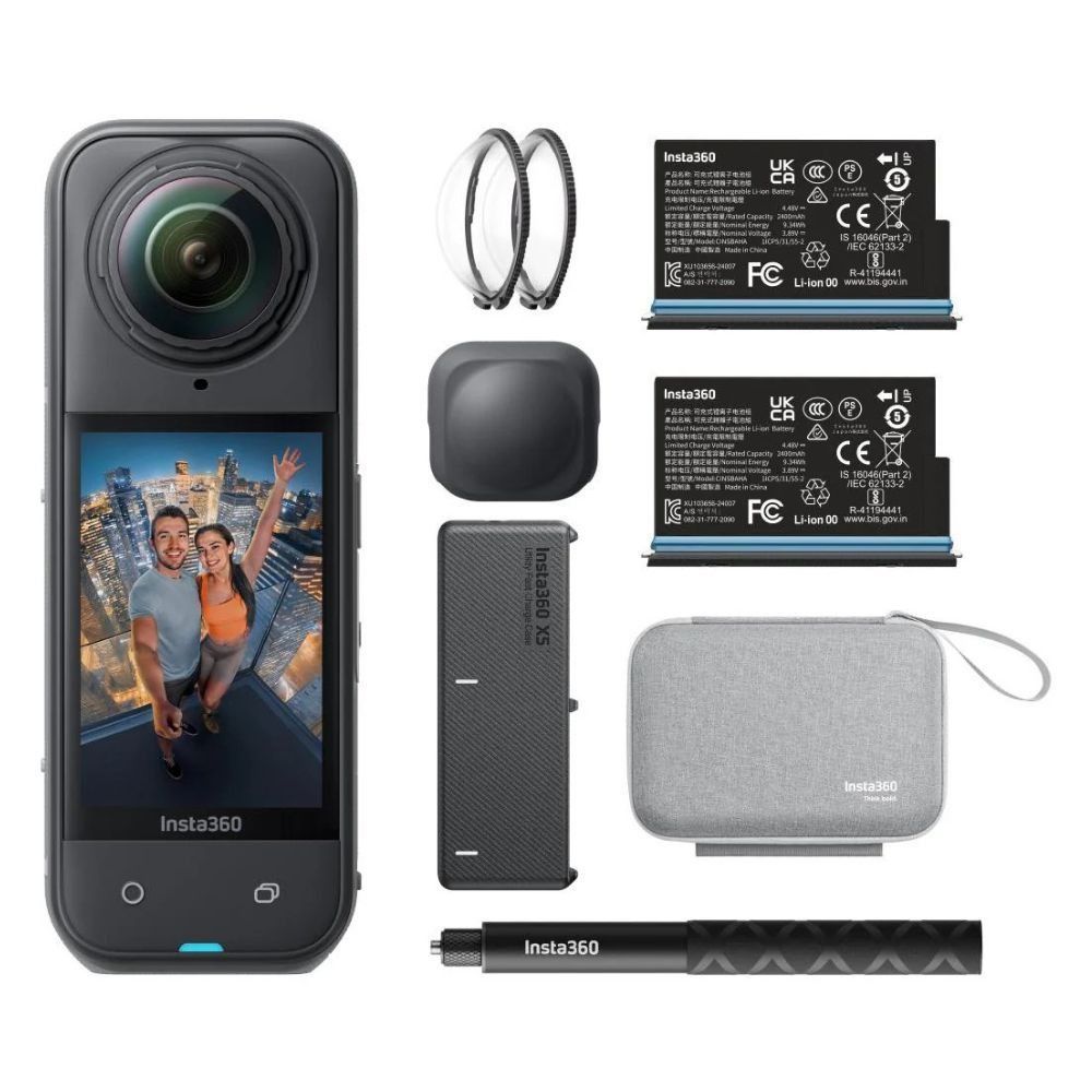 Insta360 X5 Camera for Rent (Category: Cameras) located in Taguig. Submitted by kimy00 (Listing ID 1451057061, Image 2). Description: - Rent the Insta360 X5 camera for your adventures! - Package includes: camera, 2 batteries, 256GB memory card, selfie stick, charger, travel bag. - Daily rental rate: PHP 599 - Security deposit: PHP 1,000 - Message us for inquiries and reservations. - Capture everything, relive anything, anytime, anywhere!.