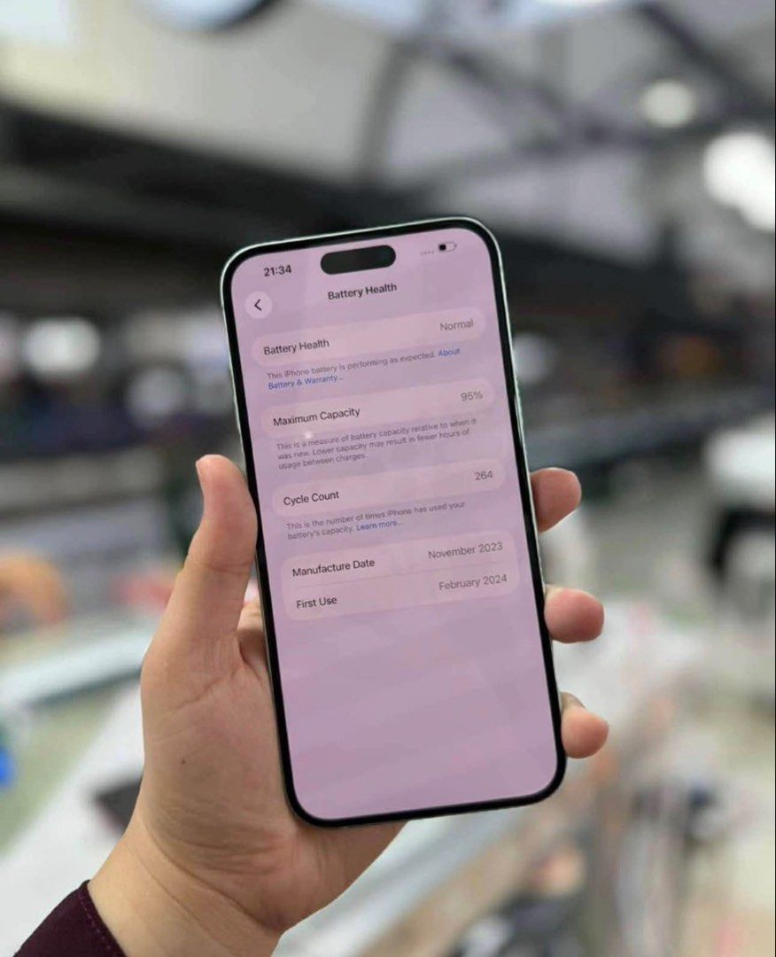 Iphone 15 Plus 95% Batt health (Category: iPhone 15 Series) located in Caloocan City. Submitted by kawen.gweysyyy (Listing ID 1450989074, Image 3). Description: Pwedeng For swap sa ibang iphone/ipad No to androids. 30k swapping value. No issues. no replaced LCD, No replaced Batt Unli reset. Pwede po to sa nagiinarte. Been with me for months palang. OPEN LINE TO. Open for physical and Esim Privacy TG newly installed With cases & charger. Wala na p