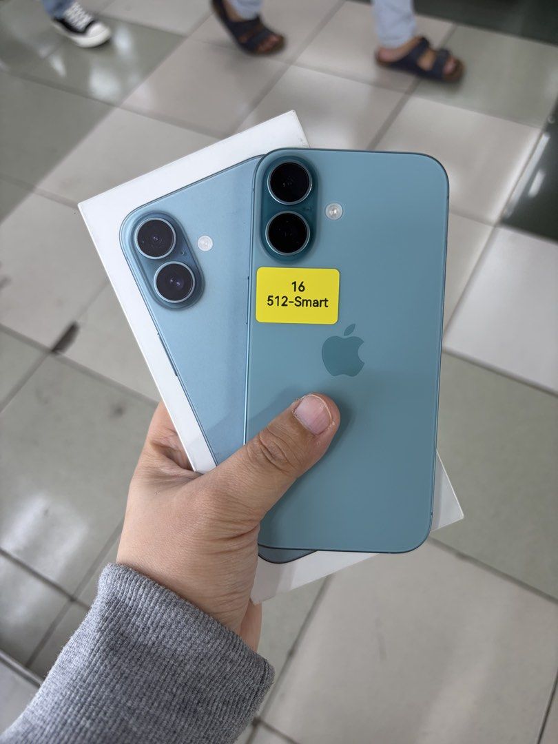 Iphone 16 512gb Smartlocked NTC 90% BH (Category: iPhone 16 Series) located in San Juan City. Submitted by javedsgadgetshop (Listing ID 1450938859, Image 1). Description: WE BUY AND SELL SO PWEDE MAGBINTA OR SWAP ! INSTALLMENT OPTIONS : SPAY LATER / GGIVES / CREDIT CARD / SKYRO / HOMECREDIT (BRANDNEW) Quick Specs : 💵 Iphone 16 •512gb •NTC Variant •90% batt health •Smartlocked •95% Smoothness •No hidden issue | No Repaired •100% Authentic | Not R