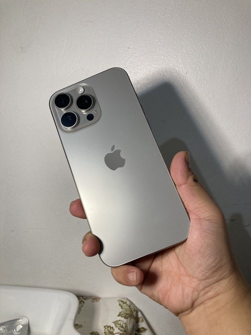 Iphone 16 pro max 512 gb (Category: iPhone 16 Series) located in Cabuyao City. Submitted by kathyrinaaaaaaa (Listing ID 1450984834, Image 3). Description: FS: Iphone 16 pro max 512gb No issue No history of repair All working Smooth gamitin With box Open for negotiate Location: Cabuyao Laguna.