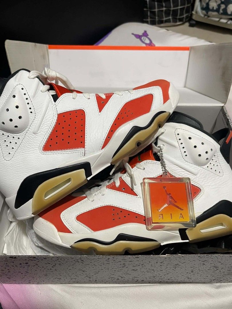 J6 GATORADE (Category: Casual Shoes) located in Manila. Submitted by pusha____pss (Listing ID 1451120471, Image 2). Description: FOR SALE OR TRADE📲 PERMISSIONTOPOSTADMIN JORDAN 6 (GATORADE) SIZE 9.5 BRANDNEW CONDITION! AUTHENTIC LEGIT MONEY BACK GUARANTEE IF PROVEN FAKE 💯 MALATE MANILA LOCATION!📍 DM PO SA PRICE MURA LANG PO ITO PA STAL KONA!!📲📥.