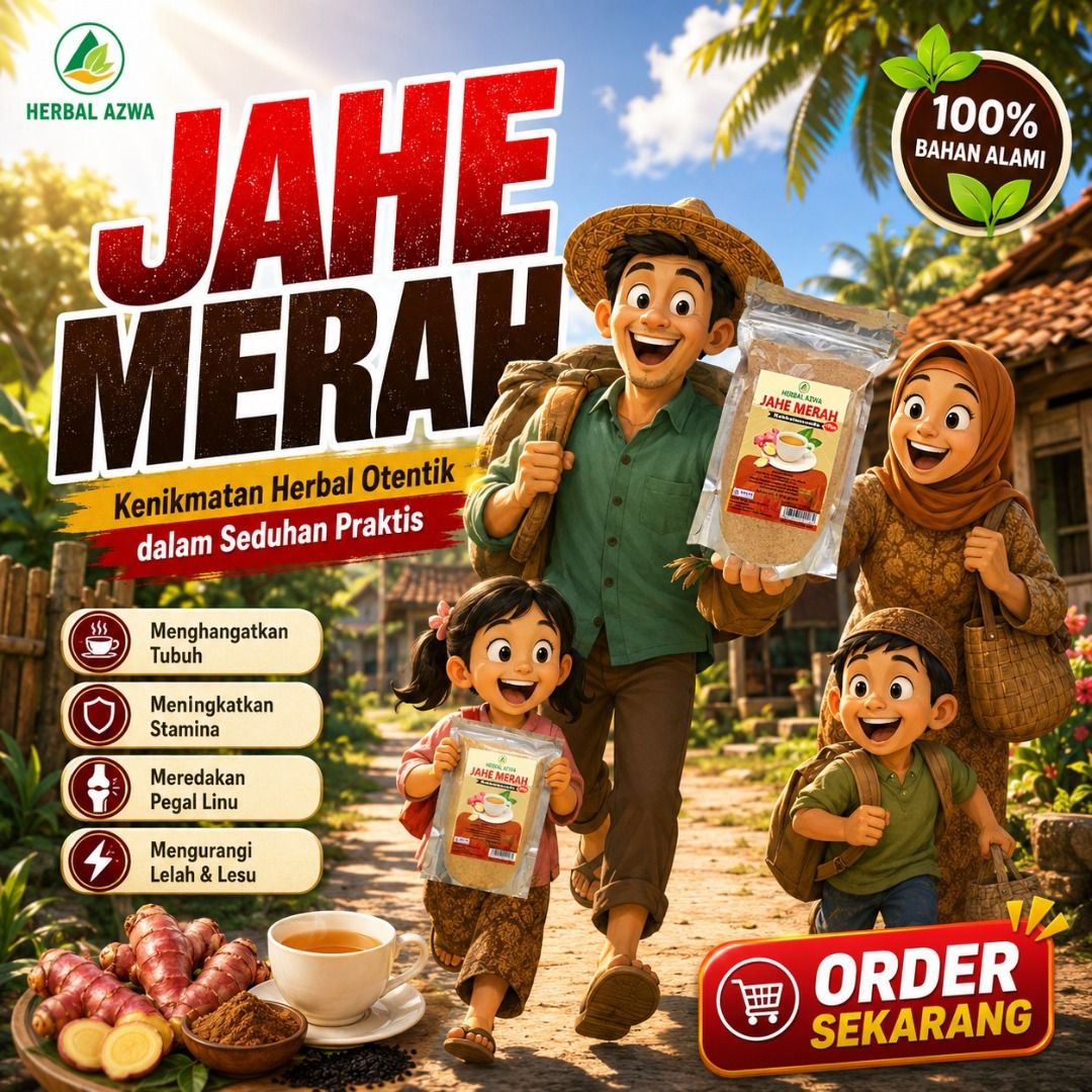 Jahe Merah Berkhasiat (Kategori: Makanan Instan) berada di Jakarta Pusat. Dikirim oleh jahemerahherbalazwa (ID iklan 1450998211, Gambar 1). Deskripsi: .