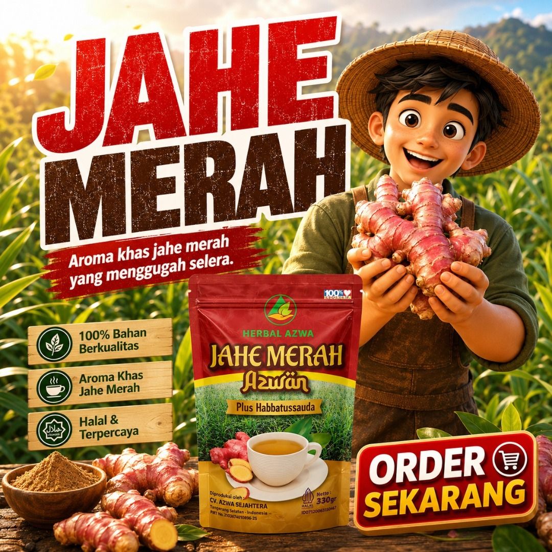 Jahe Merah Herbal (Kategori: Makanan Instan) berada di Jakarta Pusat. Dikirim oleh jahemerahherbalazwa (ID iklan 1450996160, Gambar 1). Deskripsi: Mengawali gaya hidup sehat dapat dimulai dari kebiasaan sederhana, seperti memilih minuman herbal yang berkualitas. Herbal Azwa Jahe Merah hadir sebagai teman yang tepat untuk melengkapi pola hidup sehat Anda. Dipadukan dengan olahraga rutin, pola makan bergizi, dan istirahat yang cukup, minuman ini da