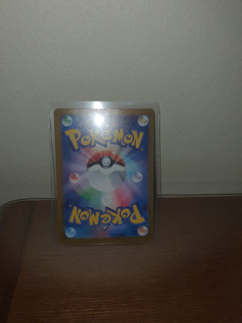 Japanese Pokemon Card - Full Art (Category: Raw Singles) located in Caloocan City. Submitted by rando_stuff (Listing ID 1451065208, Image 2). Description: - Authentic Japanese Pokemon Card - Full Art with stunning holographic effects - Standard Pokemon card back - Includes a torn energy card (refer to the last photo).